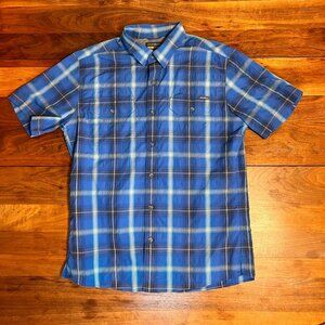 Eddie Bauer - Short Sleeve Button Down Shirt - Medium